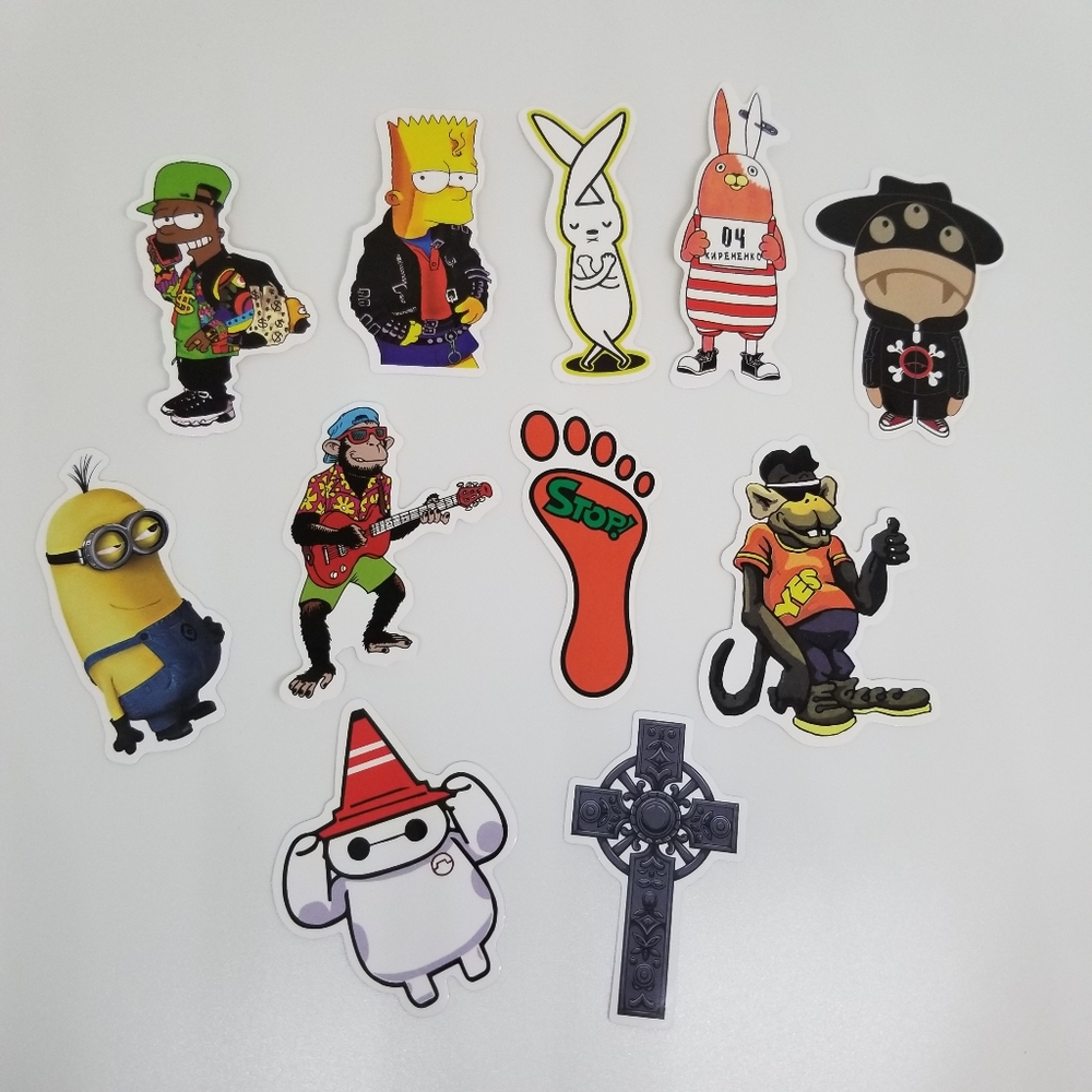 🔴10 VSCO waterproof vinyl stickers